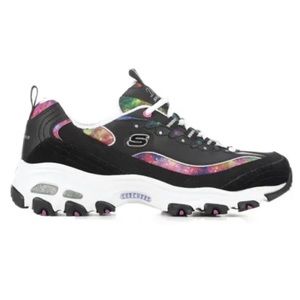 WOMEN'S SKECHERS 149782 D'LITES GALAXY FANTASY SNEAKERS SIZE 7